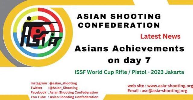 The final stage of the ISSF world cup in Jakarta, INA and several finals were held today and the 50M RIFLE 3 POSITION WOMEN gold medals goes to Kazakhstan.

Additionally, one more final in the 50M RIFLE 3 POSITION TEAM MEN took place, the gold medals won by Indonesia and Silver medal went to Kazakhstan.

Moreover in the 25M PISTOL TEAM WOMEN Singapore , Republic of Korea and Kazakhstan achieved gold , silver and bronze medals respectively with outstanding performance in this competition.

The Asians athletes are among the talent in and made outstanding achievements, wishing all member federations more achievements in the future.